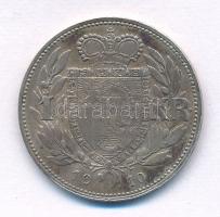 Lichtenstein 1910. 1K Ag "II. János" T:XF patina Liechtenstein 1910. 1 Krone Ag "Joha...