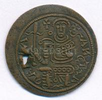 1172-1196. Rézpénz Cu "III. Béla" T:XF lyuk Hungary 1172-1196. Copper Coin Cu "Béla III" C:XF hole Huszár: 72., Unger I.: 114.