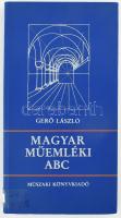 Gerő László: Magyar műemléki ABC. Bp., 1984, Műszaki. Fekete-fehér ábrákkal. Kiadói műbőr kötésben, régi könyvtári példány.