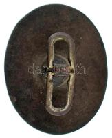 1900. "Budapesti Kereskedő Szolgák Beteg- és Aggsegélyező Egylete" részben zománcozott bro...