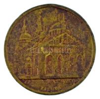 Olaszország ~1900. "Padovai Szt. Antal" bronz emlékérem (26mm) T:VF fülnyom
Italy ~1900. ...