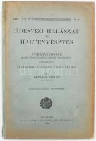 Répássy Miklós: Édesvízi halászat és haltenyésztés. Bp., 1902, Pallas. Kiadói papírkötés, javított gerinc, kopottas állapotban.