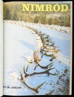 1977 Nimród. A Magyar Vadászok Országos Szövetségének a lapja, 1977-es, 1-12. számai, teljes évfolya...