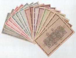 1946. 10.000AP (3x) + 50.000AP + 100.000AP (4x) + 500.000 (3x) + 1.000.000AP (2x) + 10.000.000AP (2x...