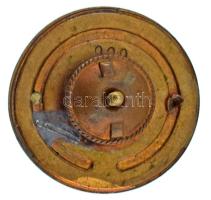 ~1970-1980. "Államerdészet" részben zománcozott bronz jelvény, csavaros hátlappal, hátolda...