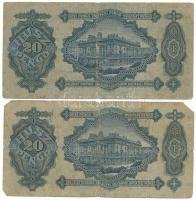 1930. 20P (2x) T:F/VG
Adamo P11