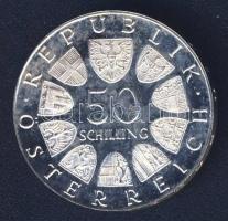 Ausztria 1972. 50Sch Ag "350 éves a Salzburgi Egyetem" T:PP