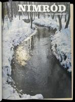 1978 Nimród. A Magyar Vadászok Országos Szövetségének a lapja, 1978-as, 1-3,6-12. számai, nem teljes...
