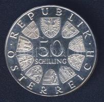 Ausztria 1972. 50Sch Ag "350 éves a Salzburgi Egyetem" T:PP