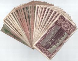 1930-1946. vegyes 30db-os pengő bankjegy tétel T:F-VG