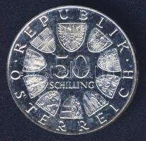 Ausztria 1973. 50Sch Ag "500 éves a Bummerlhaus" T:PP