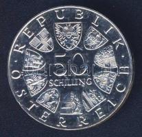 Ausztria 1973. 50Sch Ag "500 éves a Bummerlhaus" T:PP