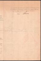 1917 Nagy eredeti adatlap (Auskunftnogen) az S.M.S. Monarch hajópecsétjével. A bécsi haditengerészet...