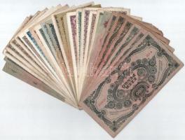 1930-1946. vegyes 30db-os pengő bankjegy tétel T:F-VG közte szép papír