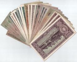 1930-1946. vegyes 30db-os pengő bankjegy tétel T:VF-F