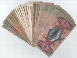 1930-1946. vegyes 30db-os pengő bankjegy tétel T:VF-VG