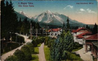 1926 Alsótátrafüred, Tátrafüred, Unter-Schmecks, Dolny Smokovec (Magas-Tátra, Vysoké Tatry); (EK)