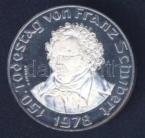 Ausztria 1978. 50Sch Ag "Franz Schubert" T:PP