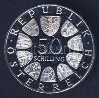 Ausztria 1974. 50Sch Ag "125 éves az osztrák csendőrség" T:PP