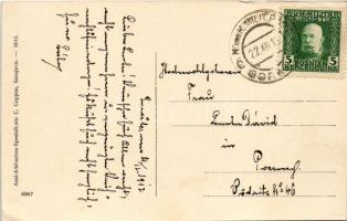 1912 Gorazde, Gorazda; street view with shops. Ansichtskarten-Spezialhaus C. Cappon (EK)