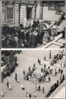 1938. május 30. Szent István év megnyitása, 5 db fotó, 17,5×23 cm