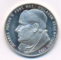 Vatikán 1983. "Jean-Paul II / Mater Dei Czestochowa" Ni kétoldalas emlékérem (33mm) T:XF (PP) Vatican 1983. "Jean-Paul II / Mater Dei Czestochowa" Ni twosided medallion (33mm) C:XF (PP)