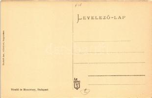 Budapest VI. Park szanatórium, autók. Aréna út (Dózsa György út). Drotleff Jof. Nagyszeben kiadása