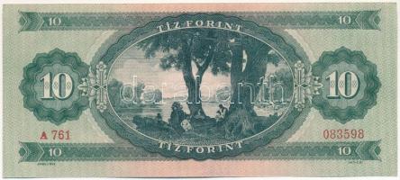 1947. 10Ft "A 761 083598" T:AU / Hungary 1947. 10 Forint "A 761 08598" C:AU
Ada...