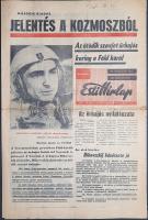[Folyóirat] ,,Jelentés a kozmoszból: Az ötödik szovjet űrhajós kering a Föld körül. Bikovszkij közér...