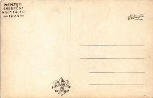 1926 Budapest IV. Újpest, Népsziget, Nemzeti Cserkész Nagytábor kiállítása / Hungarian scout camp. p...