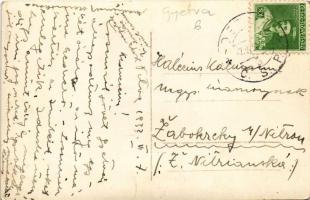 1932 Gyetva, Detva; utca / street. photo (EK)