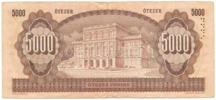 1993. 5000Ft "J 92661120" sorszámmal T:F
Adamo F5.1
