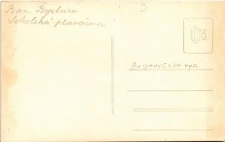 Besztercebánya, Banská Bytrica; Sokolská plavárna / Sokol uszoda, strand / swimming pool. photo (fl)