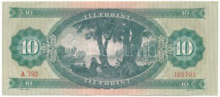 1962. 10Ft "A792 169701" T:F szép papír
Adamo F6