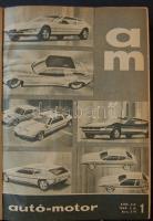 Az Autó-Motor magazin 1969-es évfolyama bekötve