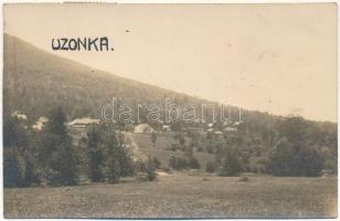 1931 Uzonka, Uzonkafürdő, Ozunca; látkép / general view. Carmen fényképészeti műterem (Brassó) photo (fl)