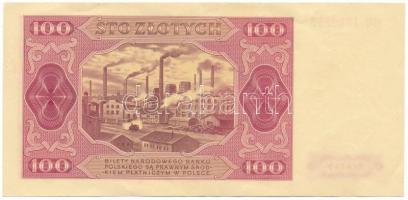 Lengyelország 1948. 100Zl "GU 4089253" T:F szép papír
Poland 1948. 100 Zlotych "GU 4...