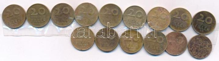 1946-1948. 20f tombak (15x) T:XF,VF