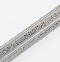 Ezüst (Ag) töltőceruza. 8 cm, br 9,6 g