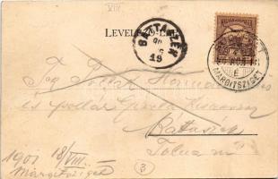 1901 Budapest XIII. Margitsziget, Főhercegi palota. Mezei Antalné kiadása (EK)