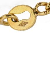 14K arany (Au) nyaklánc, jelzett, 2,9g 47 cm