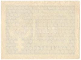 ~1940. "Közjóléti Szövetkezet" 2P-ről, kitöltetlen T:XF