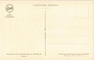 Esso il super carburante - Visitiamo il nostro paese. Societa Italo-Americana pel Petrolio, Genova /...