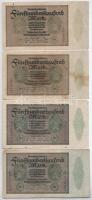 Németország / Weimari Köztársaság 1923. 20.000M (4x) + 500.000M (4x) + 1.000.000M T:VF,F Germany / W...