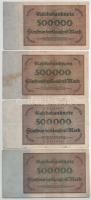 Németország / Weimari Köztársaság 1923. 20.000M (4x) + 500.000M (4x) + 1.000.000M T:VF,F Germany / W...