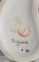 15 darabos porcelán állatfigura gyűjtemény, jelzett, közte érdekes darabokkal, Lippelsdorf, stb