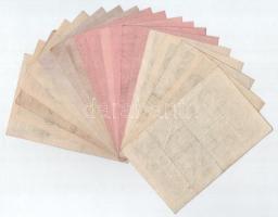 Németország / Weimari Köztársaság 1923. 1.000.000M (3x) + 2.000.000M (5x) + 5.000.000M (6x) + 10.000...