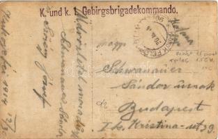 1914 Schwanauer Sándor hazaküldött fotója / WWI Austro-Hungarian K.u.K. military, soldier. photo + &...