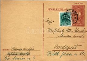 1941 Kisfaludy századosnak küldött levél megoldandó képrejtvényes üzenettel