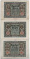 Németország / Weimari Köztársaság 1919. 50M (2x) + 1920. 50M + 100M (3x) T:F,VG Germany / Weimar Rep...